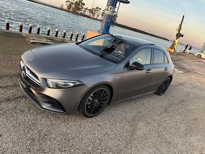 Usado Mercedes A35 AMG AMG 306 HP (225 kW) 2019 Cinza Sedan