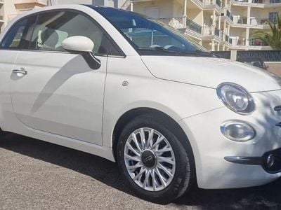 Branco Usado 2019 Fiat 500 Lounge Citadino | € 11.750 (Bom preço)