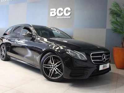 Preto Usado 2020 Mercedes E300 AMG line Carrinha | € 31.990