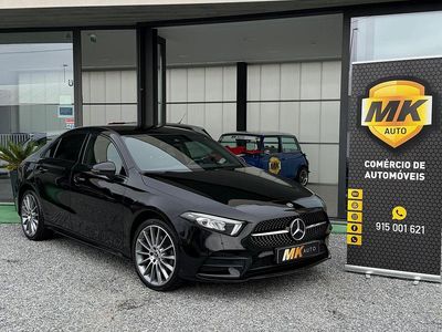 Preto Usado 2021 Mercedes A250 AMG line | € 29.500 (Preço justo)