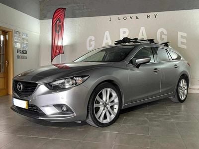 Usado Mazda 6 150 HP (110 kW) 2014 Cinzento Carrinha