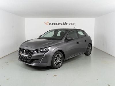 Cinza Usado 2021 Peugeot 208 Active Citadino | € 12.980 (Preço justo)
