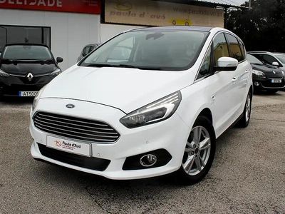 Branco Usado 2017 Ford S-MAX Titanium Monovolume | € 17.300 (Super Preço)