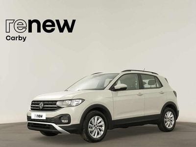 Usado VW T-Cross Life 95 HP (69 kW) 2023 Cinzento SUV