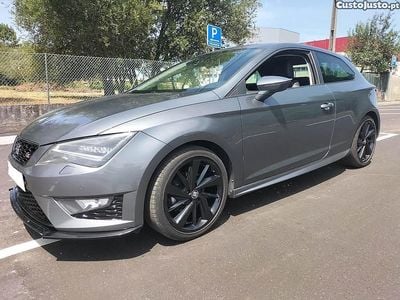 Usado Seat Leon FR 150 HP (110 kW) 2015 Cinza Coupé