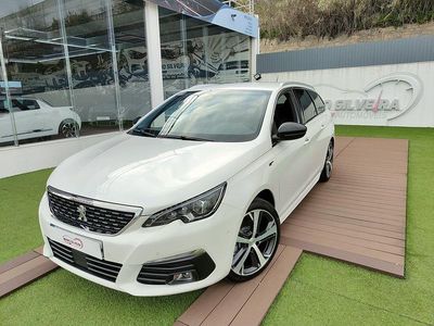 Branco Usado 2021 Peugeot 308 GT Carrinha | € 19.990 (Preço justo)
