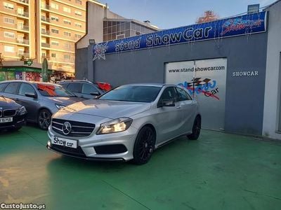 Cinza Usado 2015 Mercedes A180 AMG line | € 15.990 (Bom preço)