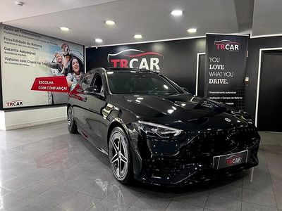 Usado Mercedes C300 AMG line 313 HP (230 kW) 2022 Preto Sedan