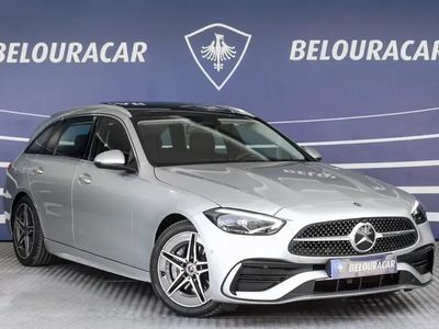 Cinza prata Usado 2022 Mercedes C220 AMG line Carrinha | € 47.000 (Caro)