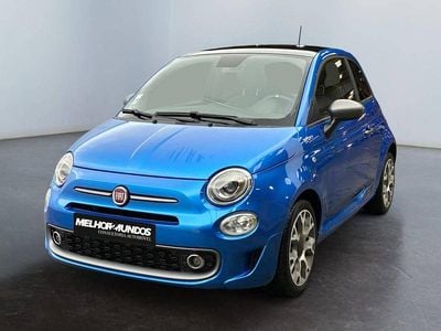 Azul Usado 2021 Fiat 500 | € 10.750 (Preço justo)
