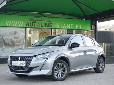 Cinzento Usado 2022 Peugeot e-208 Active Citadino | € 16.500 (Preço justo)