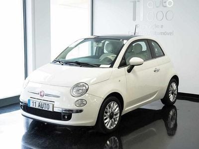 Branco Usado 2015 Fiat 500 Lounge Citadino | € 9.990 (Preço justo)