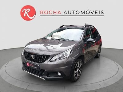 Cinza Usado 2017 Peugeot 2008 GT-line SUV | € 11.999 (Preço justo)