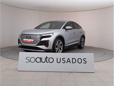 Cinzento claro metalizado Usado 2024 Audi Q4 Sportback e-tron S-line plus SUV | € 50.490
