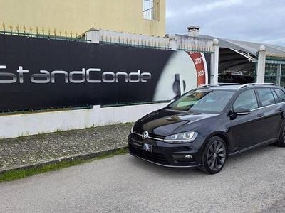 Usado VW Golf VII R-line 110 HP (80 kW) 2016 Preto Carrinha