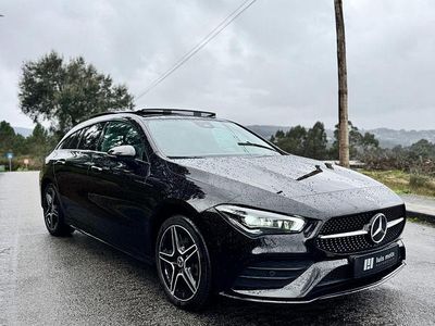Usado Mercedes CLA250e AMG line 218 HP (160 kW) 2021 Preto Sedan