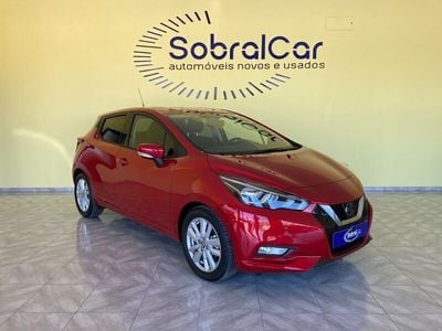 Usado Nissan Micra Acenta 100 HP (73 kW) 2020 Vermelho Citadino