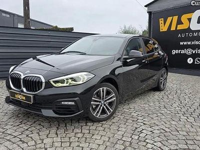 Preto Usado 2021 BMW 116 Sport Line Citadino | € 19.690 (Preço justo)