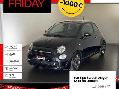 Preto Usado 2021 Fiat 500 | € 10.890 (Preço justo)