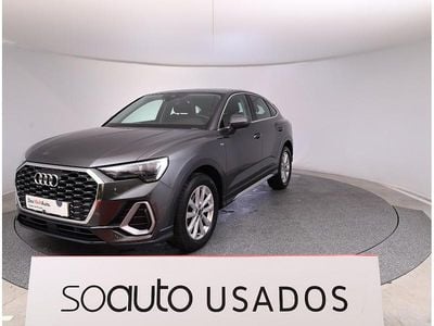 Usado Audi Q3 Sportback S-Line 150 HP (110 kW) 2022 Cinzento escuro SUV