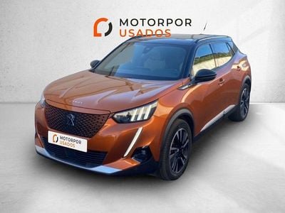 Laranja Usado 2021 Peugeot e-2008 GT SUV | € 19.500 (Preço justo)