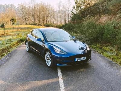 Usado Tesla Model 3 Performance 377 kW (513 HP) 2019 Azul Sedan