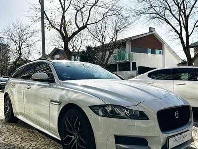 Branco Usado 2017 Jaguar XF Sportbrake R-Sport Carrinha | € 26.900