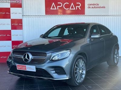 Cinza Usado 2017 Mercedes GLC250 AMG line Coupé | € 33.500 (Preço justo)