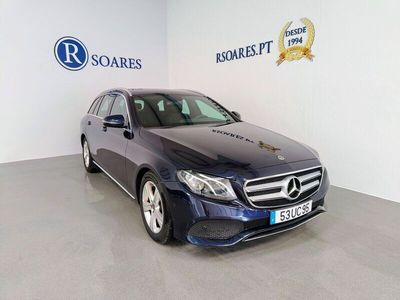 Azul Usado 2018 Mercedes E220 Avantgarde Carrinha | € 32.700 (Preço elevado)