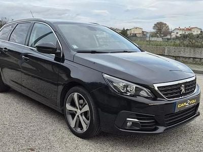 Preto Usado 2019 Peugeot 308 SW Allure Carrinha | € 12.750 (Bom preço)