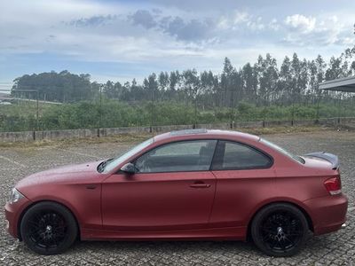 usado BMW 120 d vermelho 2009