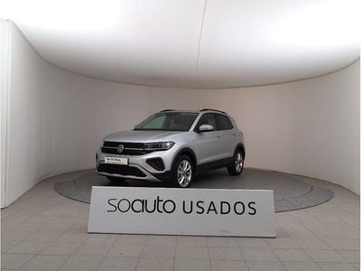Usado VW T-Cross Life 116 HP (85 kW) 2025 Cinzento claro metalizado SUV