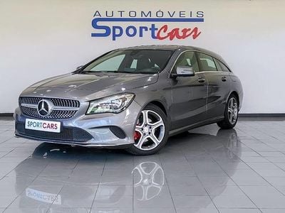 Usado Mercedes CLA200 Shooting Brake AMG line 136 HP (100 kW) 2016 Cinza Carrinha