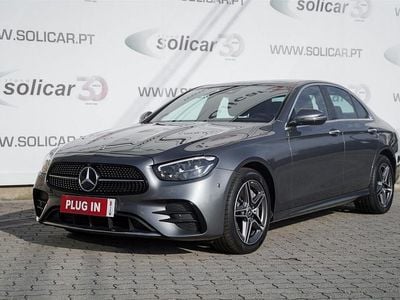 Cinza Usado 2023 Mercedes E300 AMG line Sedan | € 52.500 (Preço elevado)