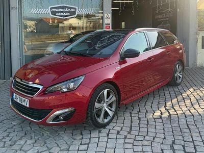 Vermelho Usado 2016 Peugeot 308 Allure Carrinha | € 13.250 (Preço justo)