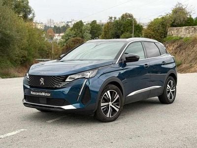 Azul Usado 2021 Peugeot 3008 | € 20.950 (Preço justo)