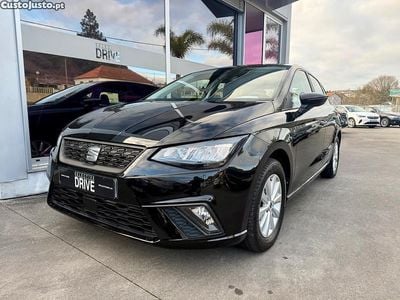 Preto Usado 2022 Seat Ibiza Reference Citadino | € 13.900 (Bom preço)