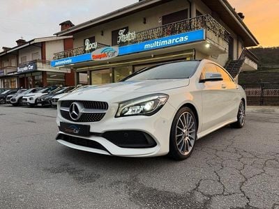 Branco Usado 2017 Mercedes CLA180 AMG line Sedan | € 21.990 (Preço justo)