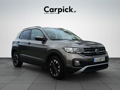 Usado VW T-Cross 95 HP (69 kW) 2021 Cinzento SUV