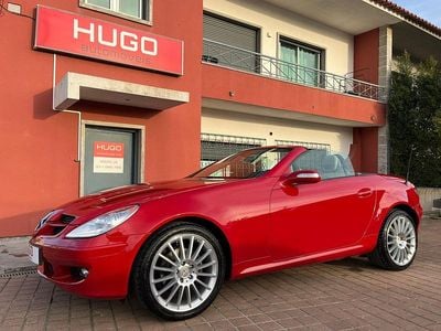Vermelho Usado 2007 Mercedes SLK200 Cabrios | € 18.900 (Caro)