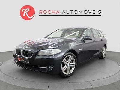 Preto Usado 2012 BMW 520 Carrinha | € 14.990 (Preço elevado)
