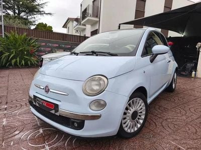 Azul escuro Usado 2008 Fiat 500 Lounge Citadino | € 6.500 (Preço elevado)