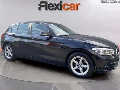Preto Usado 2018 BMW 116 Sport Line Citadino | € 17.480 (Preço justo)