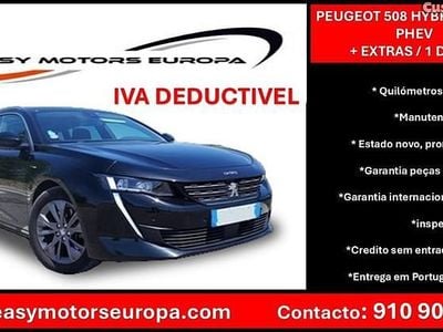Preto Usado 2020 Peugeot 508 Allure Carrinha | € 20.990 (Preço justo)