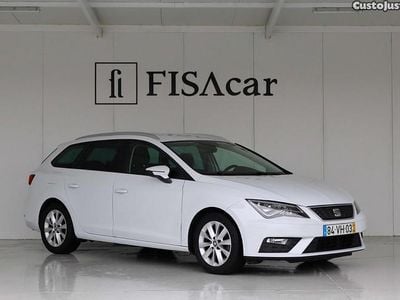 Usado Seat Leon Style 115 HP (84 kW) 2018 Branco Carrinha