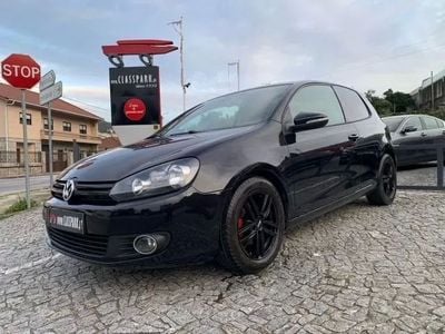 Usado VW Golf VI Trendline 105 HP (77 kW) 2011 Preto Citadino