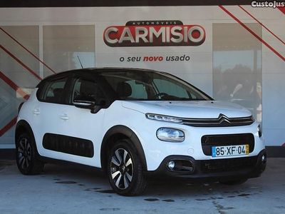 Branco Usado 2019 Citroën C3 Feel | € 10.900 (Preço justo)