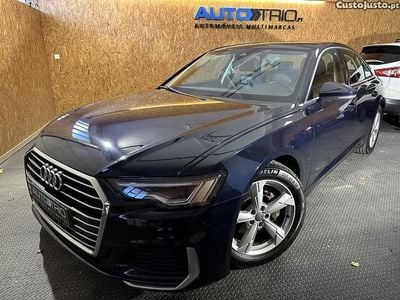 Azul Usado 2019 Audi A6 S-Line Sedan | € 25.500 (Preço elevado)