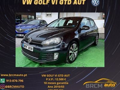 usado VW Golf VI GTD AUT