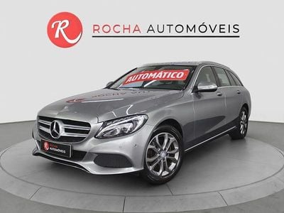 Usado Mercedes C200 Avantgarde 135 HP (99 kW) 2015 Cinza Carrinha